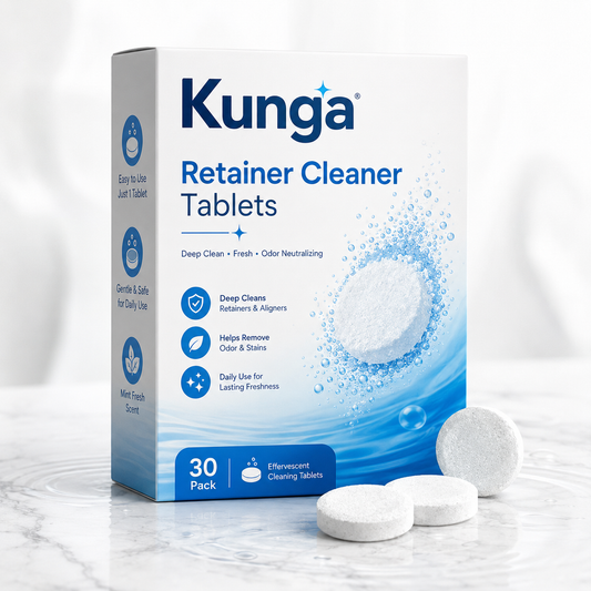 Kunga Retainer Cleaning Tablets — 30 Pack