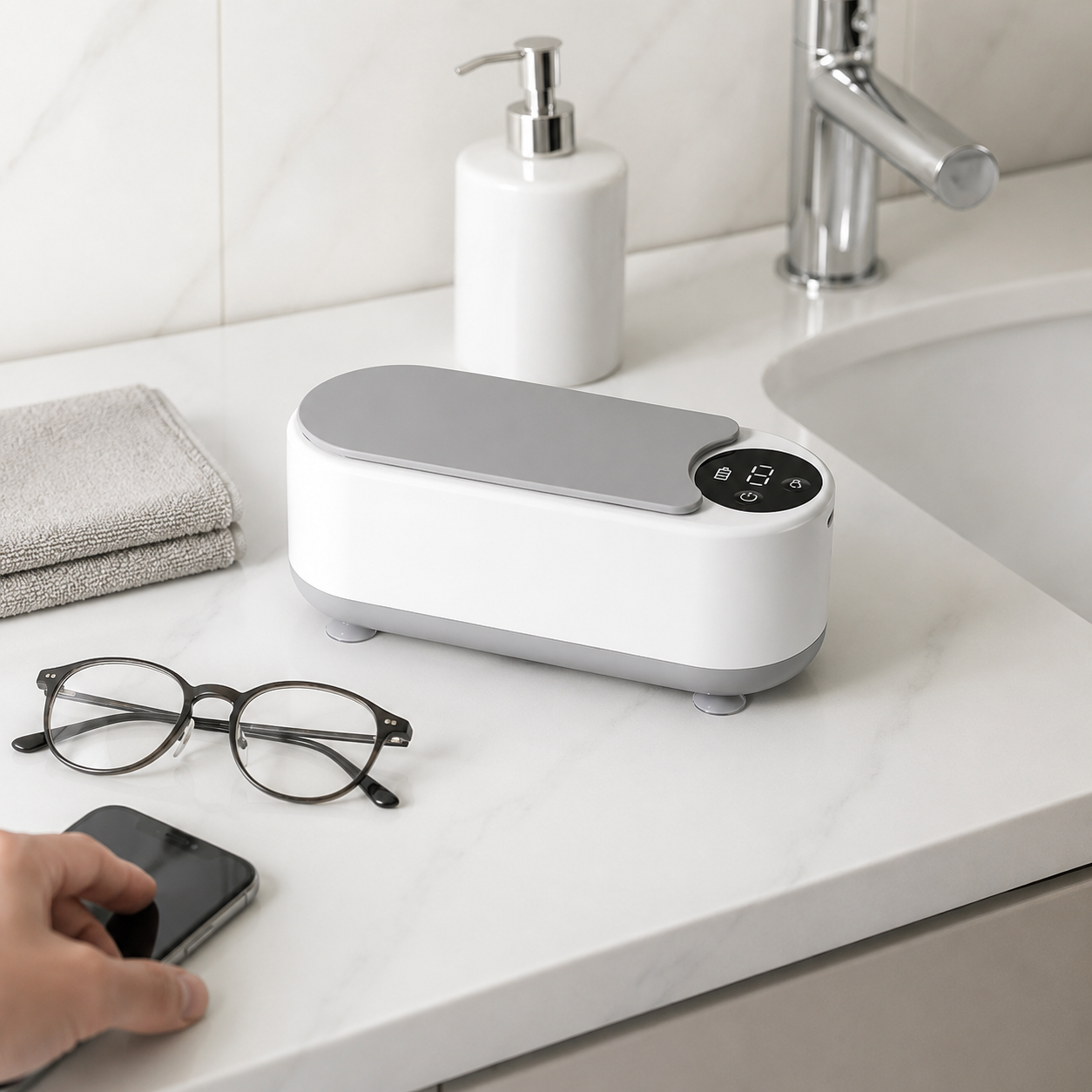 LumiClean Ultrasonic Cleaner